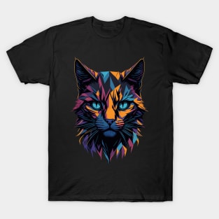 Cat wpap art T-Shirt